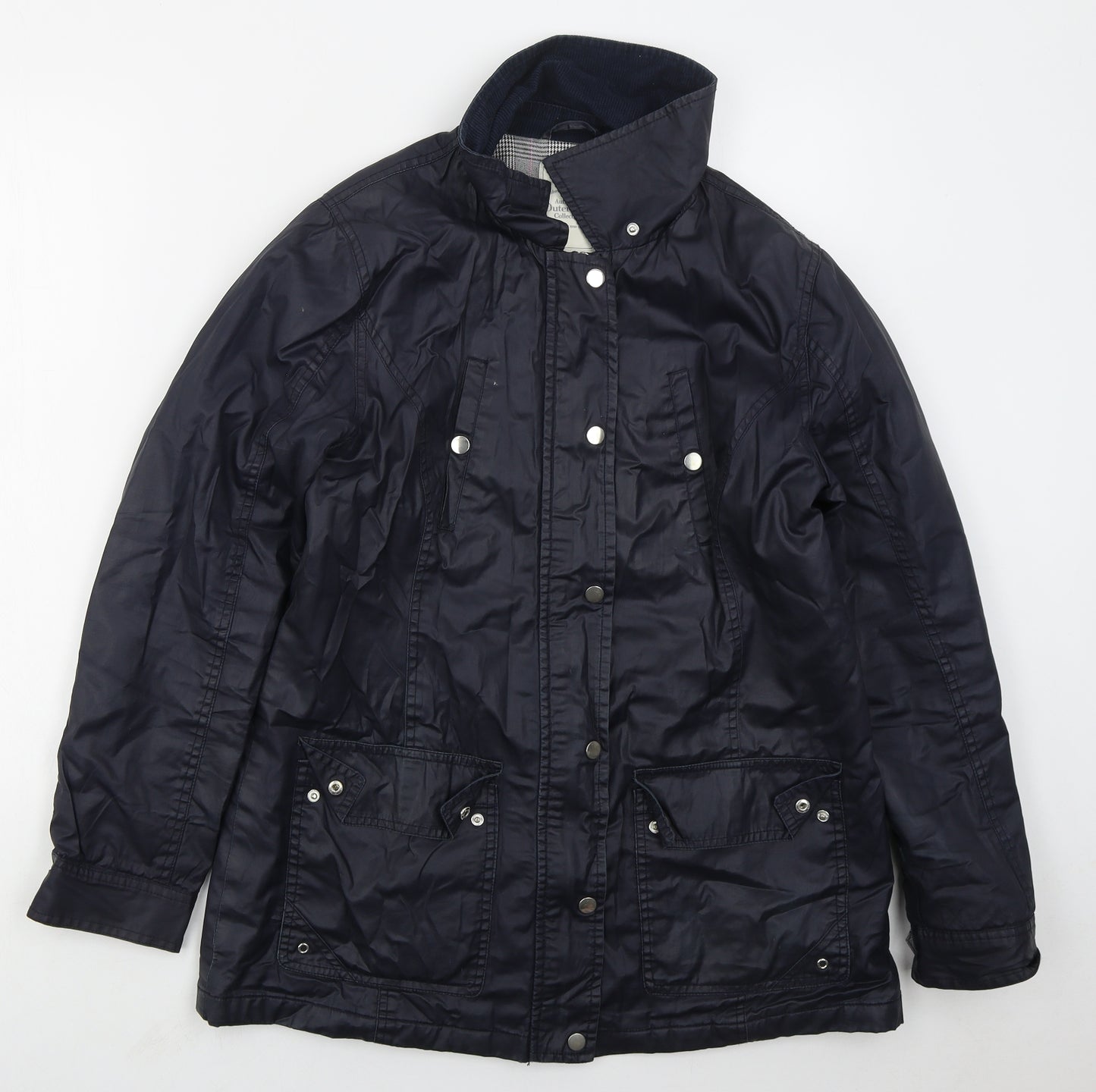 George Womens Blue   Jacket Coat Size 12  Zip