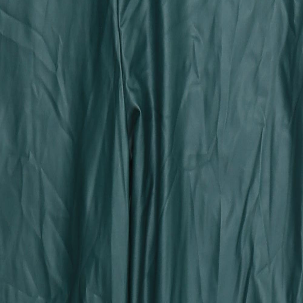 Primark Womens Green  Polyester Carrot Leggings Size 14 L28 in