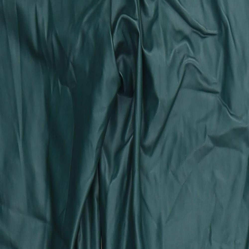 Primark Womens Green  Polyester Carrot Leggings Size 14 L28 in