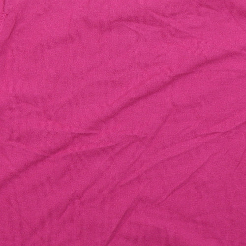 SarahHamilton Womens Pink Round Neck  Viscose Pullover Jumper Size L