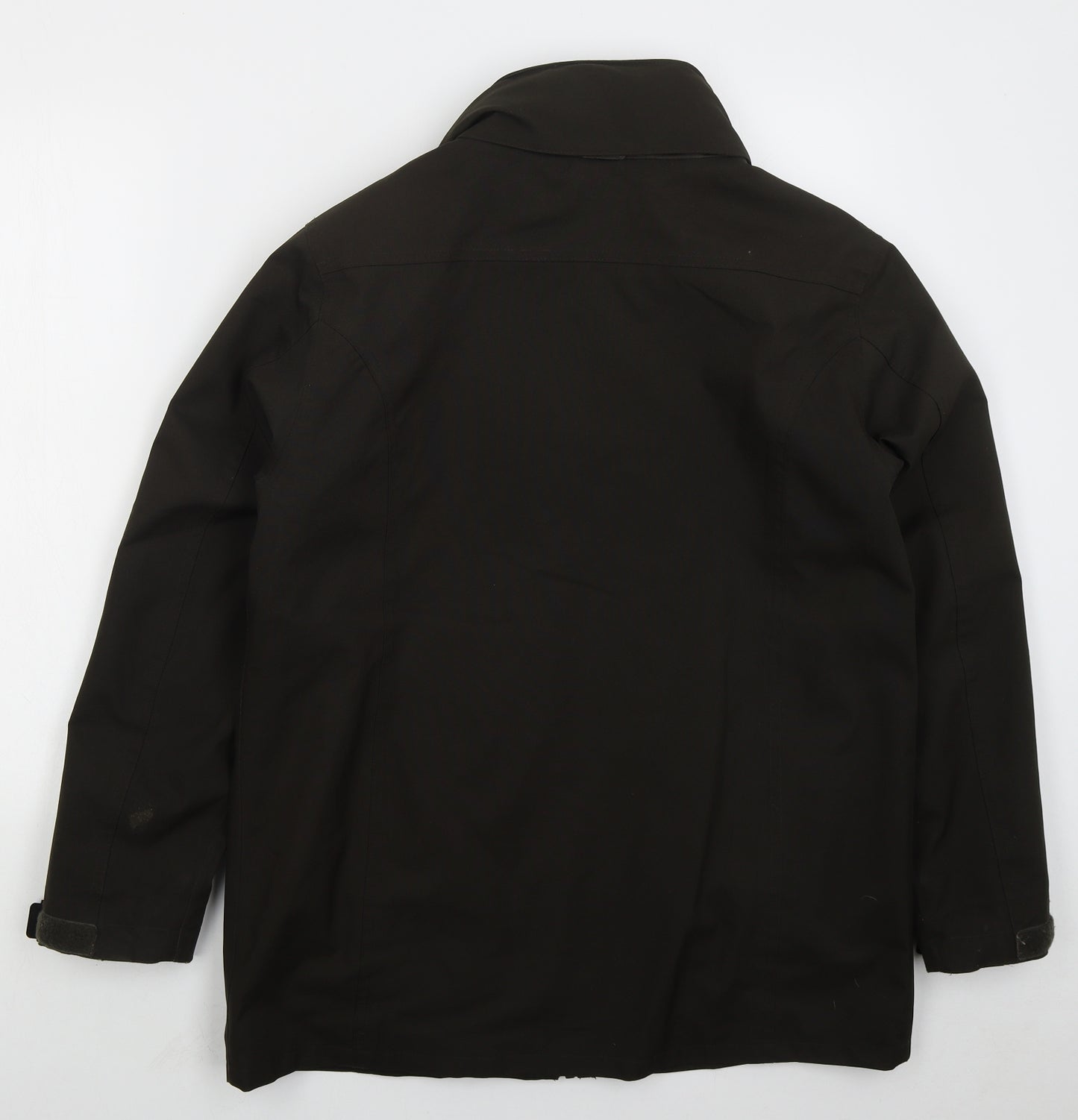 Crane Womens Brown   Jacket Coat Size M  Zip