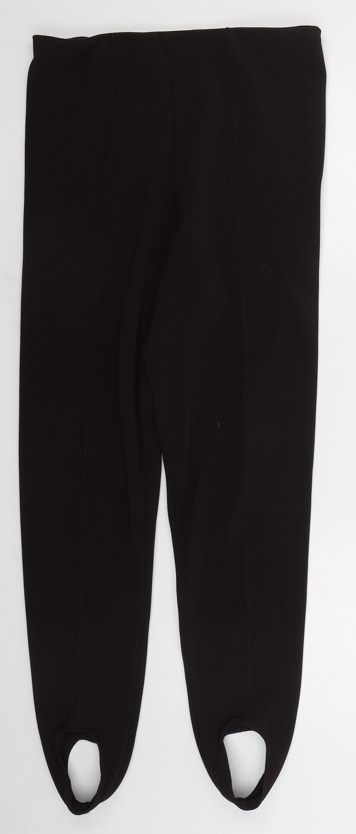 Dupont Womens Brown  Polyester Carrot Leggings Size L L28 in