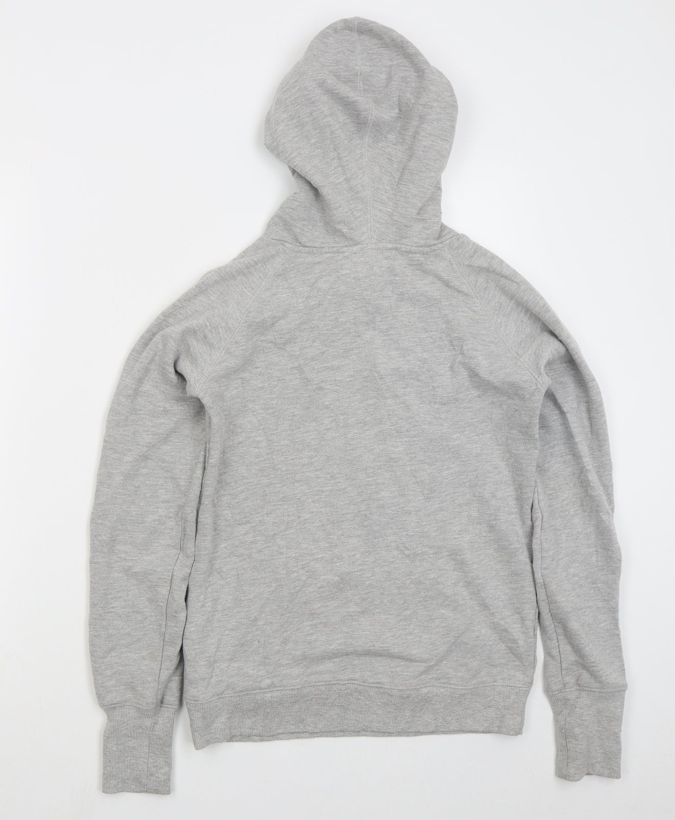 La Redoute Womens Grey Colourblock Cotton Pullover Hoodie Size 6  Pullover - Blue