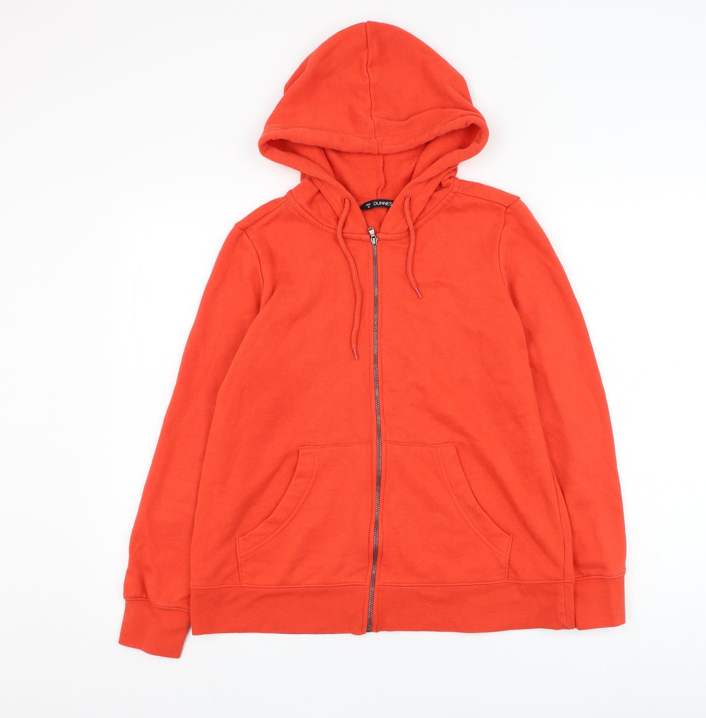 Dunnes Stores Mens Red  Polyester Full Zip Hoodie Size M