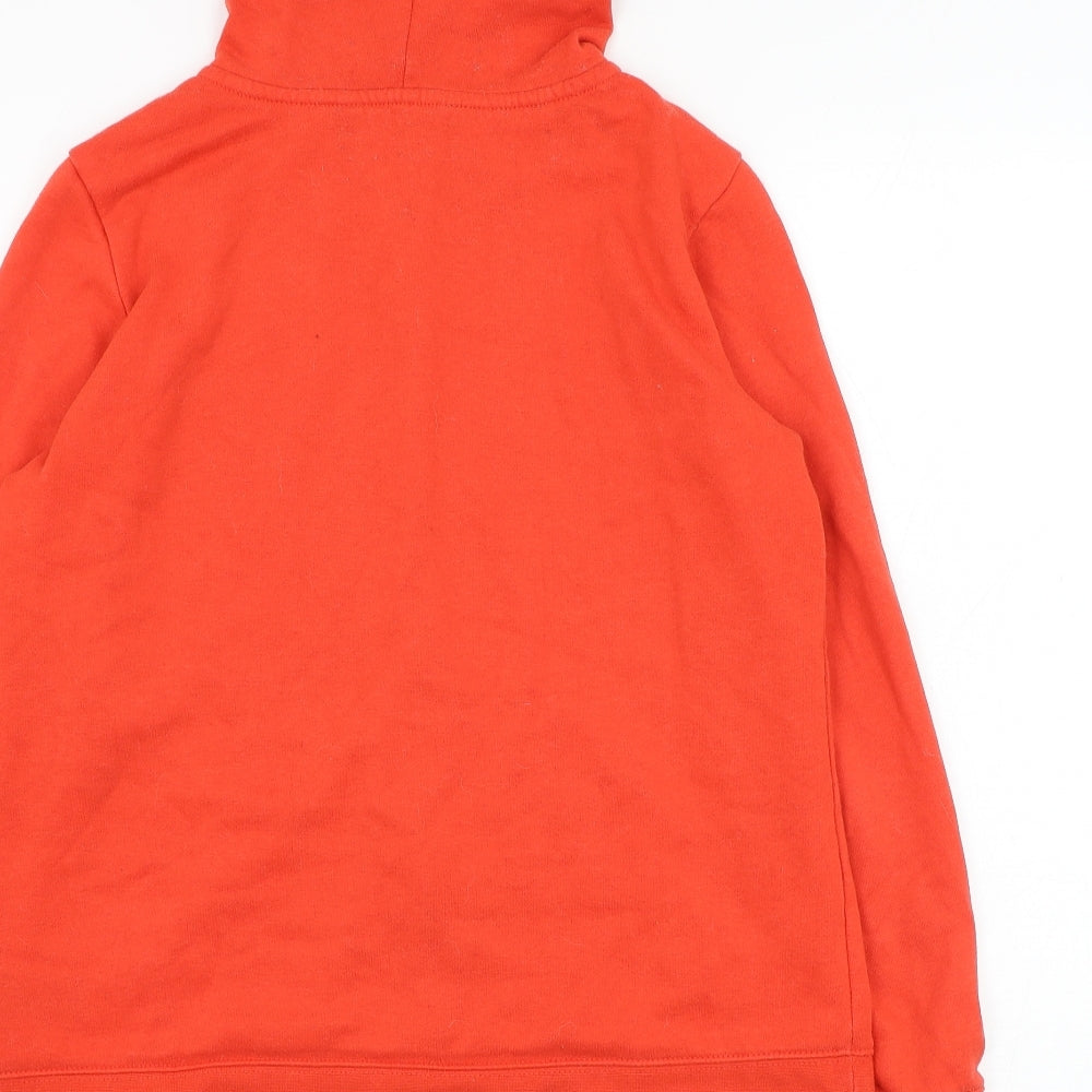 Dunnes Stores Mens Red  Polyester Full Zip Hoodie Size M