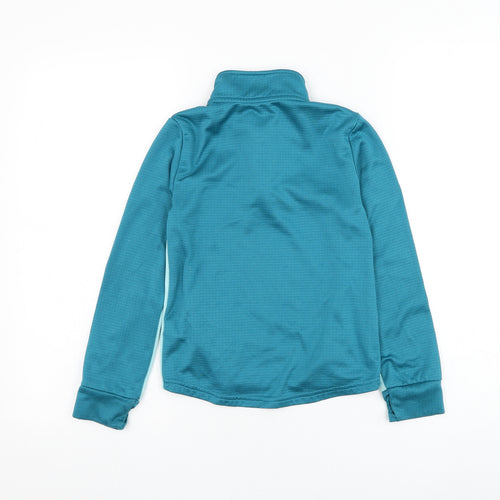 Dunnes Stores Girls Blue  Polyester Pullover Sweatshirt Size 8-9 Years  Pullover