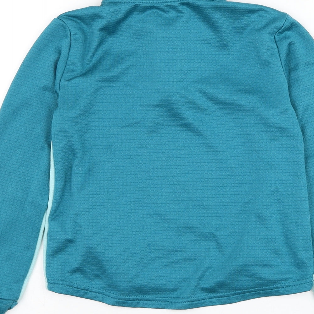Dunnes Stores Girls Blue  Polyester Pullover Sweatshirt Size 8-9 Years  Pullover