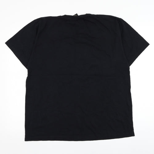 Sojo Sense Mens Black  Polyester  T-Shirt Size XL Round Neck  - Guinness