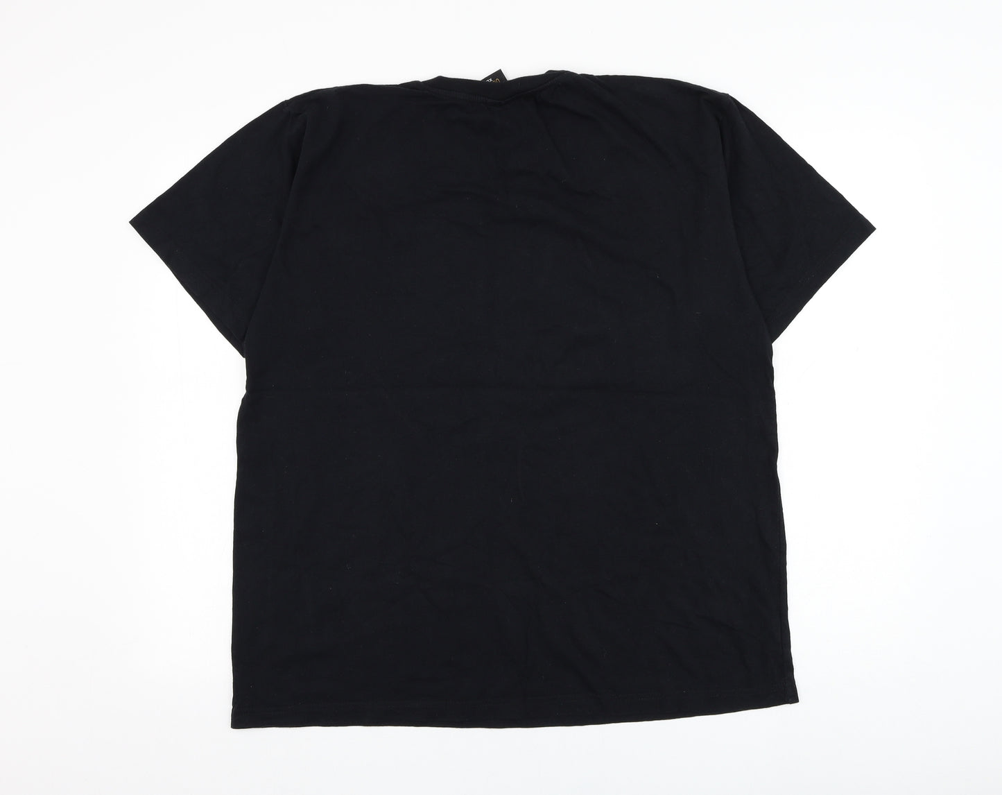 Sojo Sense Mens Black  Polyester  T-Shirt Size XL Round Neck  - Guinness