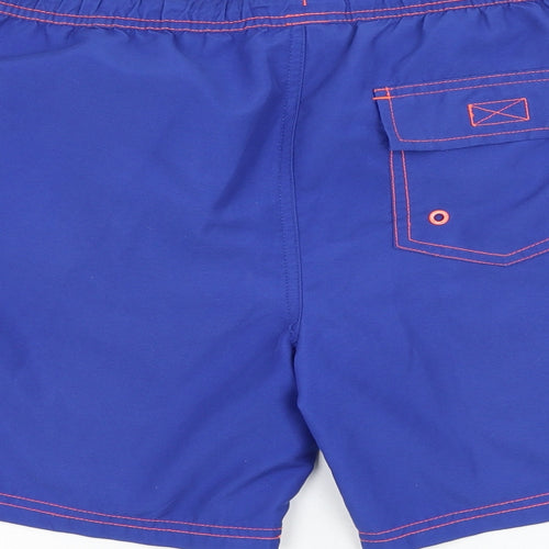 NEXT Boys Blue  Polyester Sweat Shorts Size 11-12 Years  Regular Drawstring - Swimwear