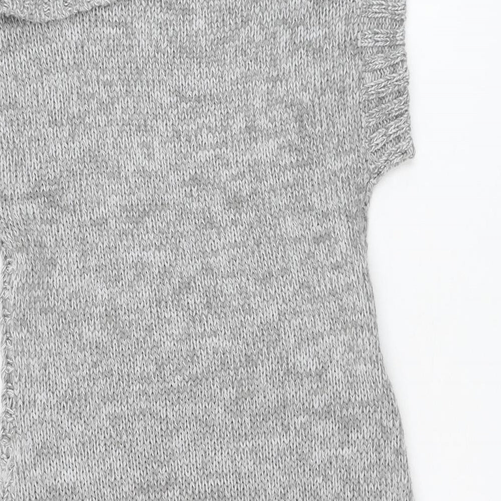 Urban Girls Grey Roll Neck  Acrylic Pullover Jumper Size 14 Years  Pullover