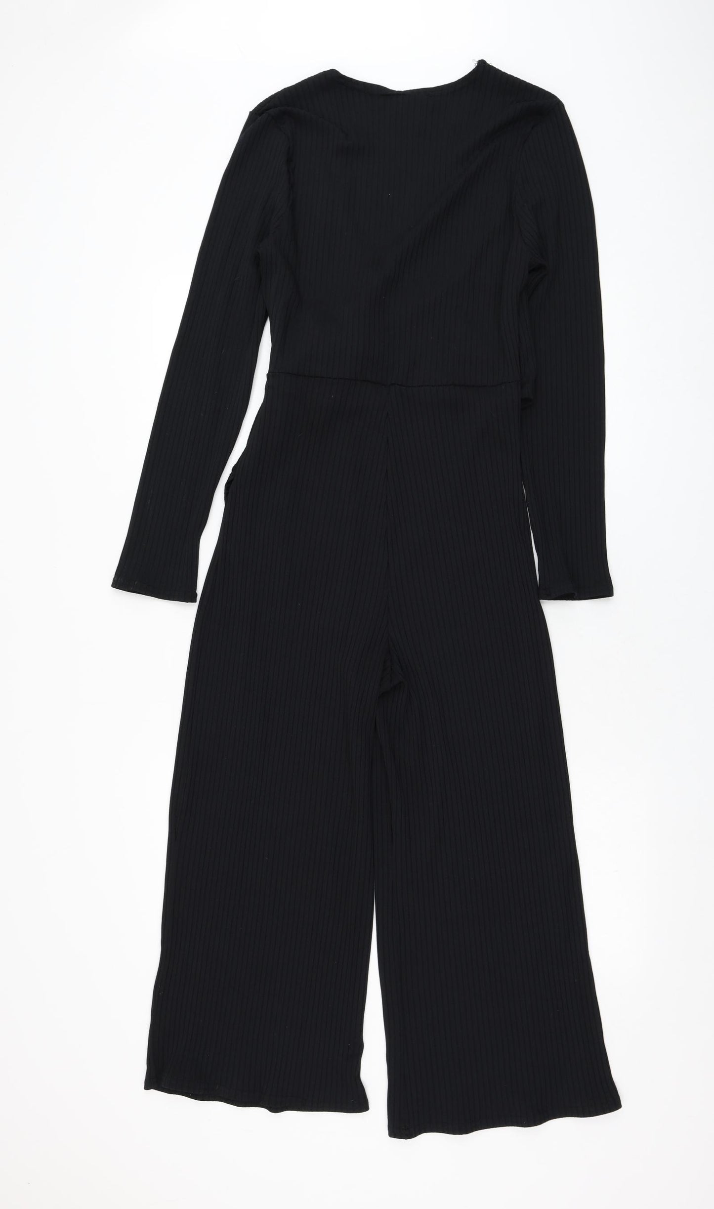 Primark Womens Black  Polyester Jumpsuit One-Piece Size 16 L20 in Pullover