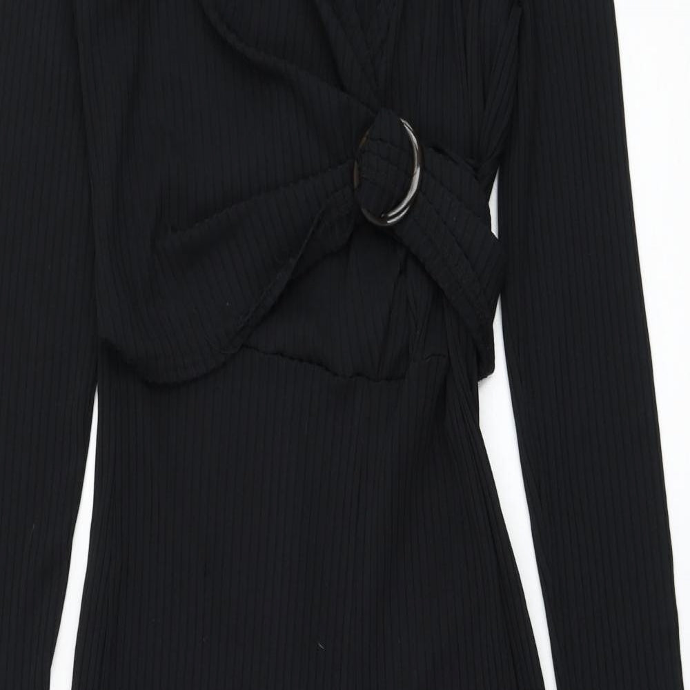 Primark Womens Black  Polyester Jumpsuit One-Piece Size 16 L20 in Pullover