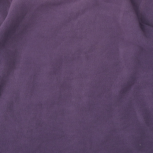 Casual Club Womens Purple  Polyester Pullover Sweatshirt Size 12