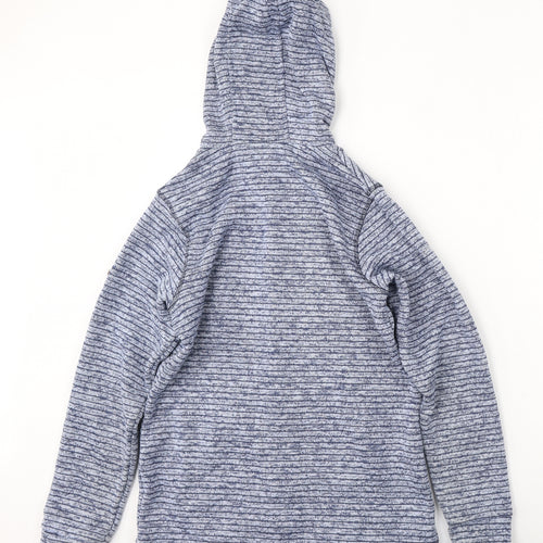 Trespass Womens Blue  Polyester Full Zip Hoodie Size 10  Zip