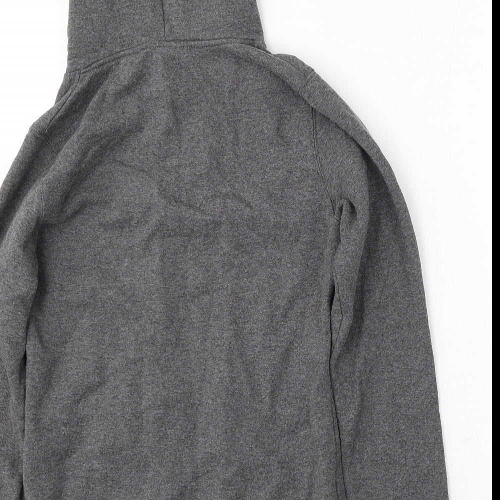 The North Face Womens Grey  Cotton Pullover Hoodie Size S