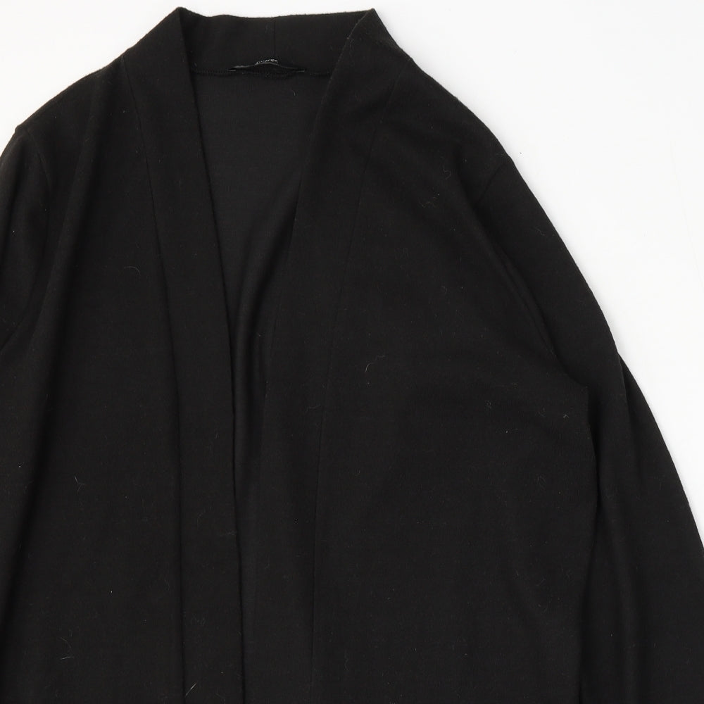 George Womens Black V-Neck  Polyester Cardigan Jumper Size 20