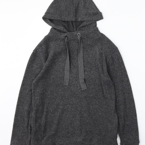 F&F Womens Grey  Polyester Pullover Hoodie Size 6