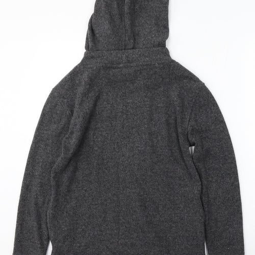 F&F Womens Grey  Polyester Pullover Hoodie Size 6