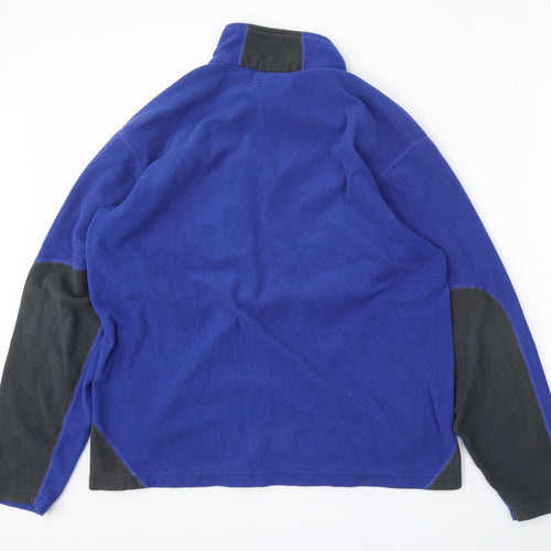Mountain Equipment Mens Blue  Polyester Pullover Sweatshirt Size L