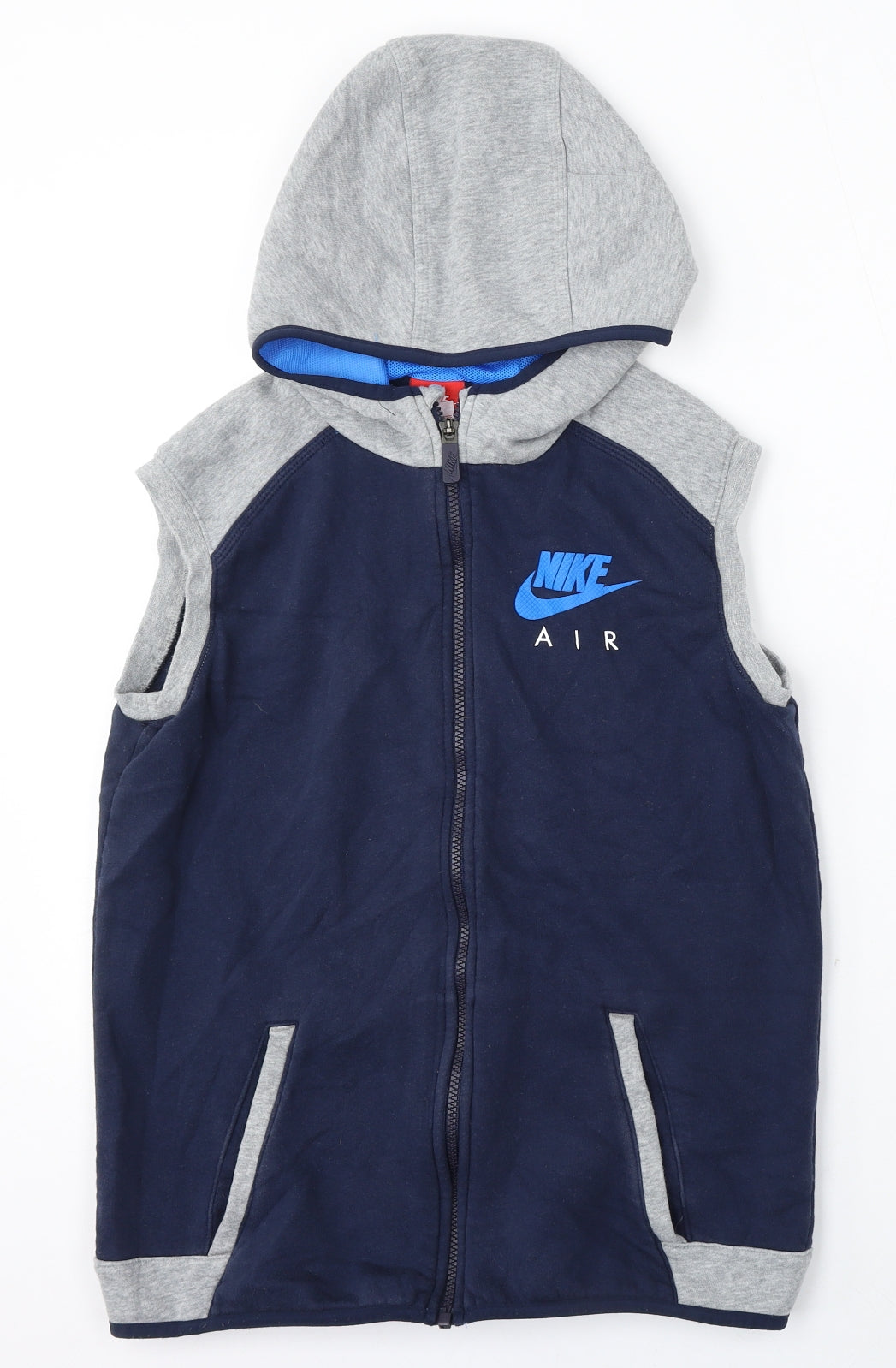 Nike Boys Blue   Gilet Coat Size 13-14 Years  Zip