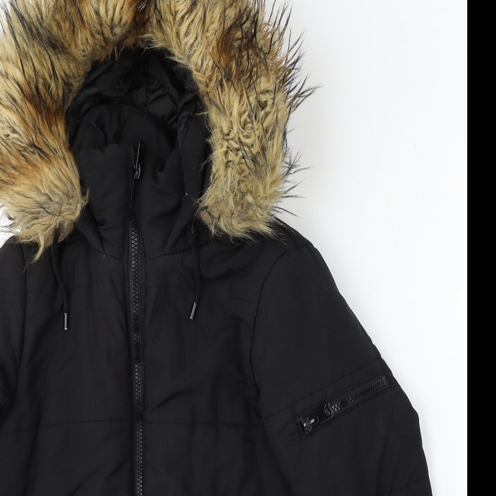 Light before Dark Womens Black   Jacket  Size M  Zip