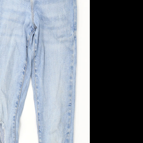 River Island Girls Blue  Cotton Straight Jeans Size 11 Years  Regular