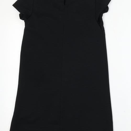 New Look Womens Black  Polyester Shift  Size 8  Round Neck