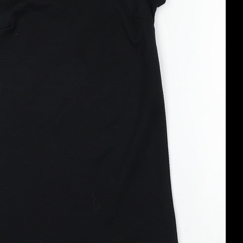 New Look Womens Black  Polyester Shift  Size 8  Round Neck