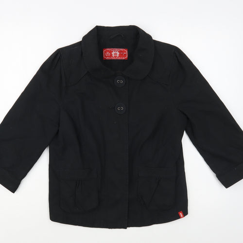 Esprit Womens Black   Jacket  Size S  Button