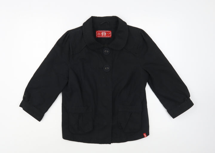 Esprit Womens Black Jacket Size S Button