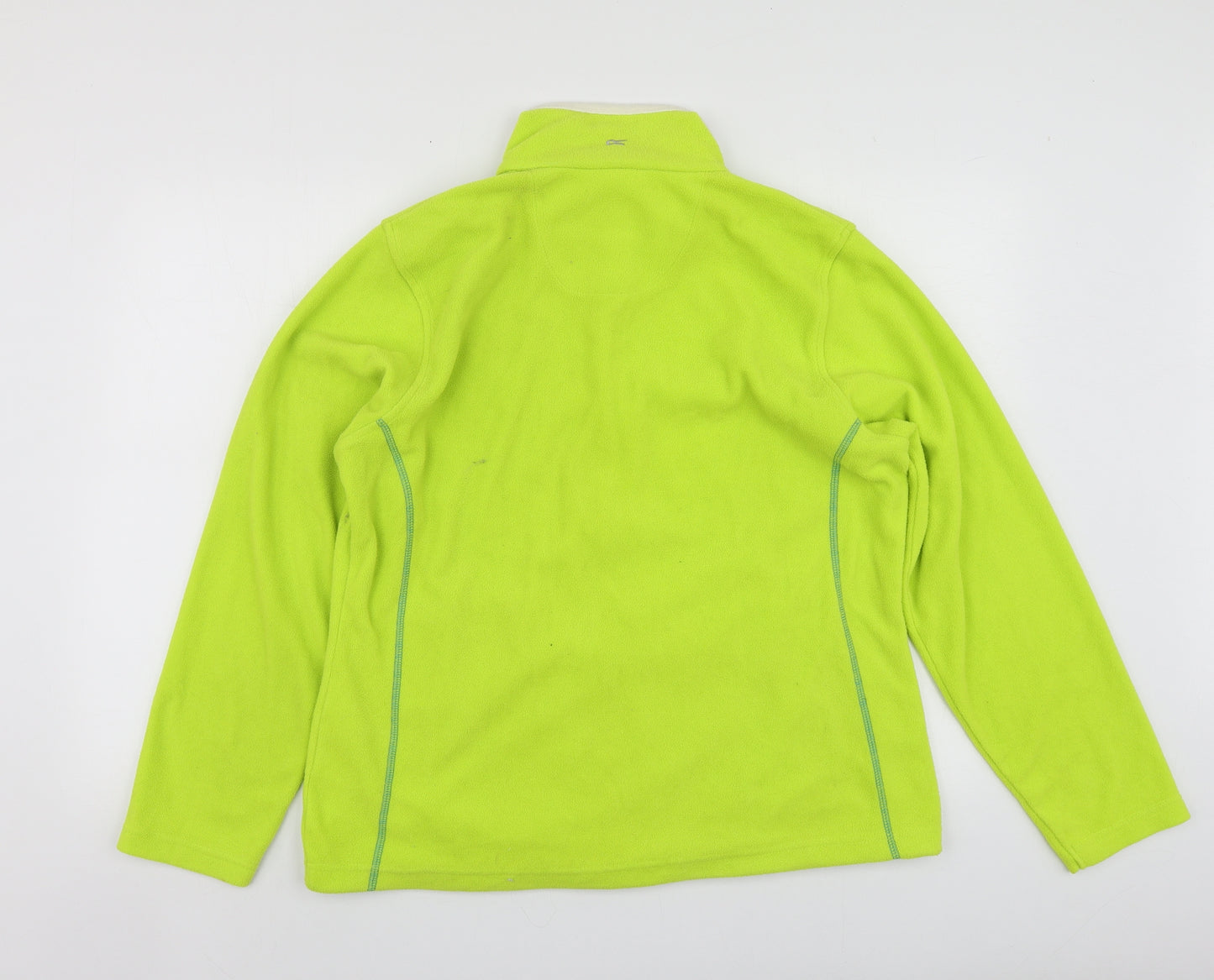 Regatta Womens Green  Polyester Full Zip Hoodie Size 16