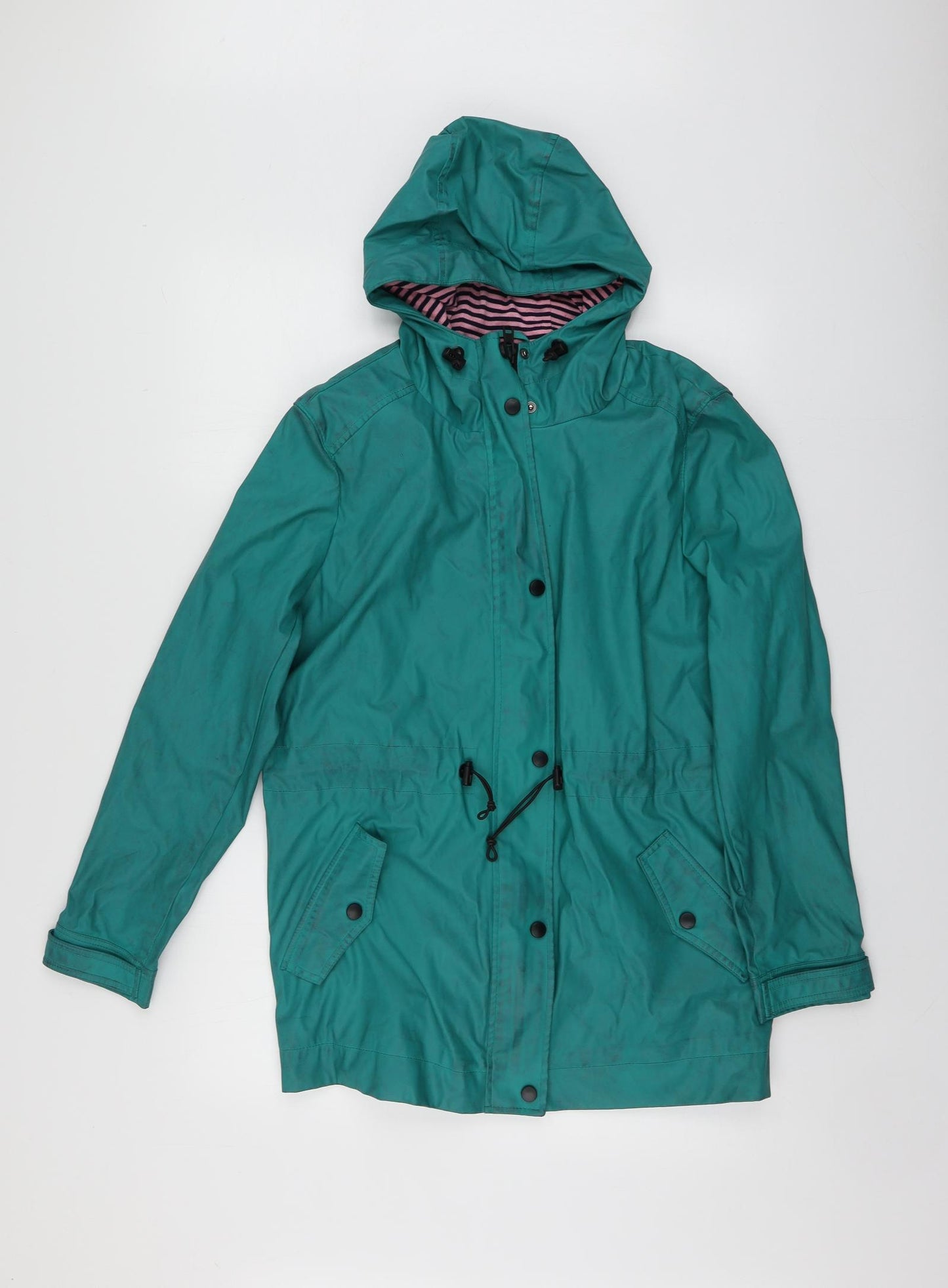 NEXT Womens Green   Rain Coat Jacket Size 12
