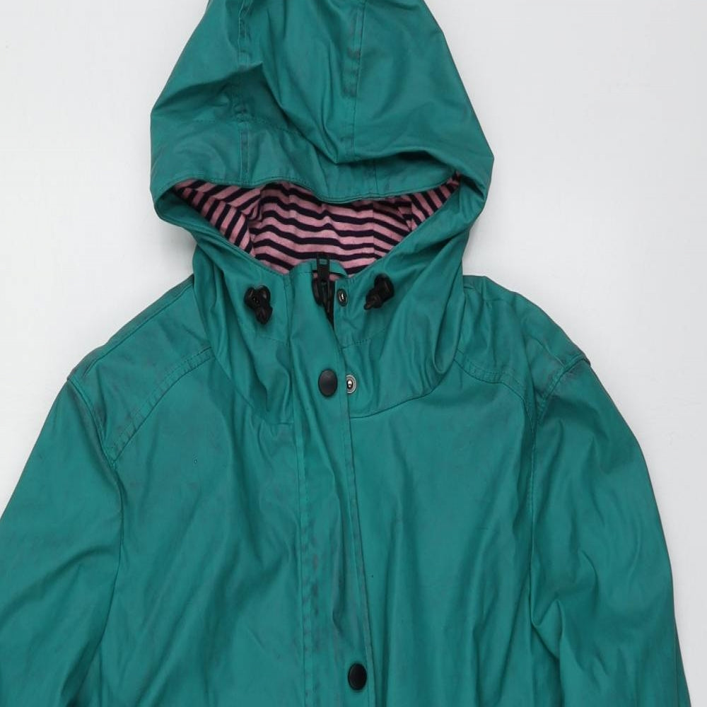 NEXT Womens Green   Rain Coat Jacket Size 12