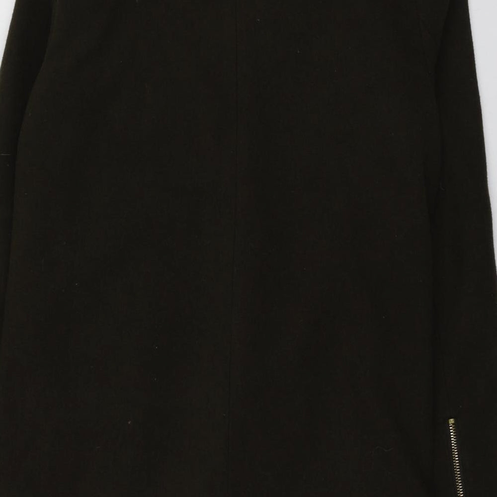 New Look Womens Green   Pea Coat Jacket Size 10