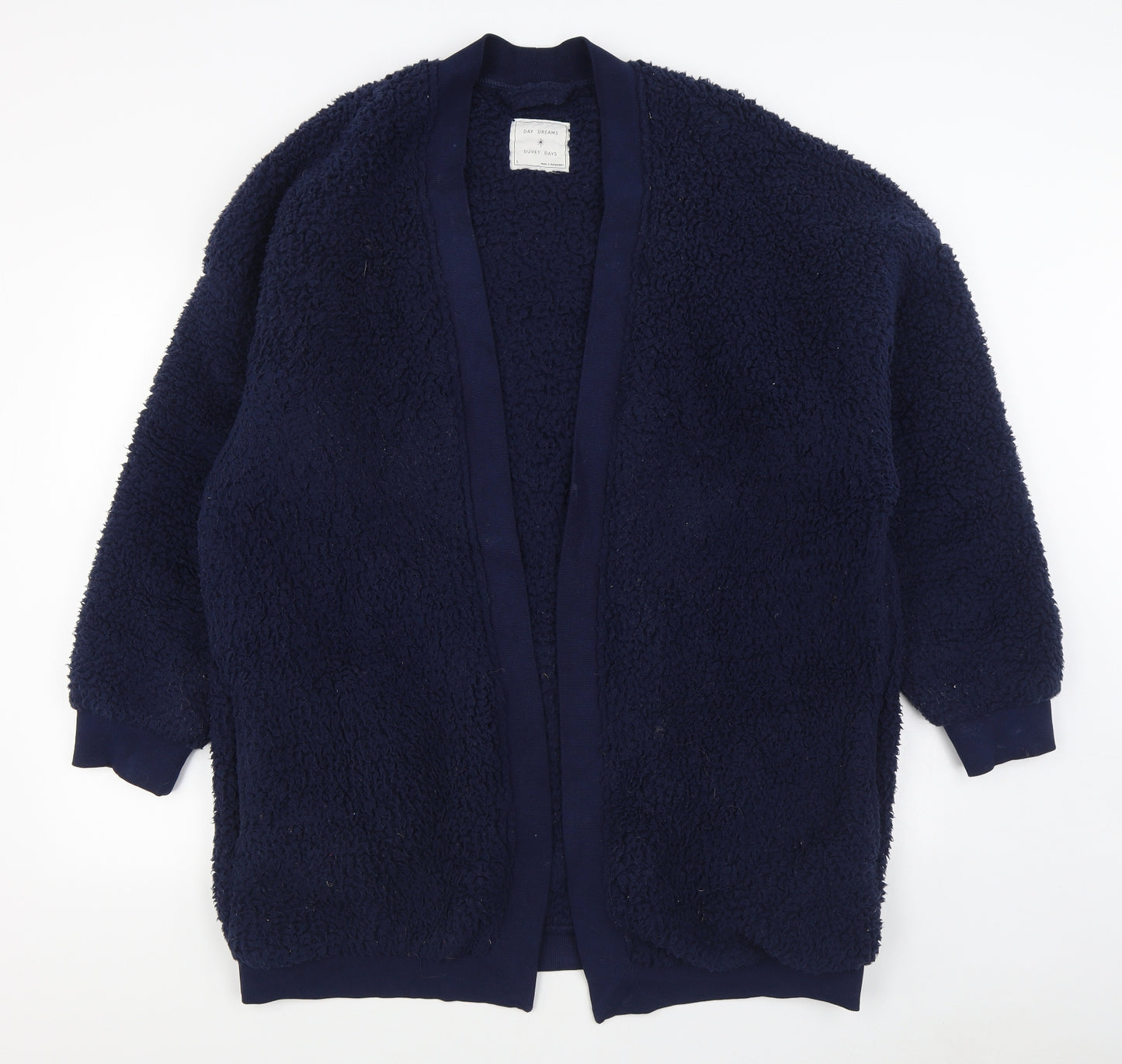 Marks and Spencer Womens Blue  Polyester Kimono Robe Size L