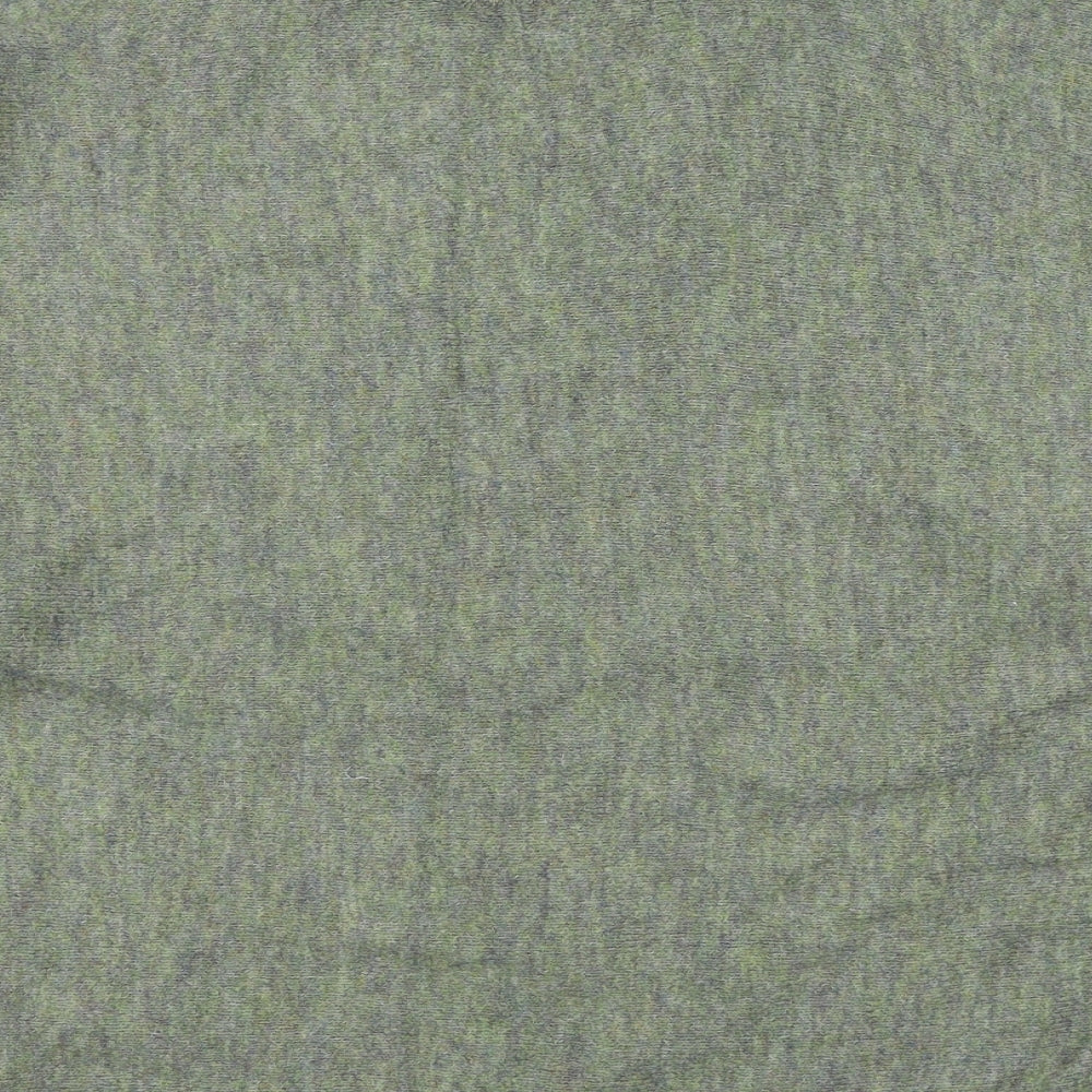 H&M Womens Green High Neck  Acrylic Pullover Jumper Size L