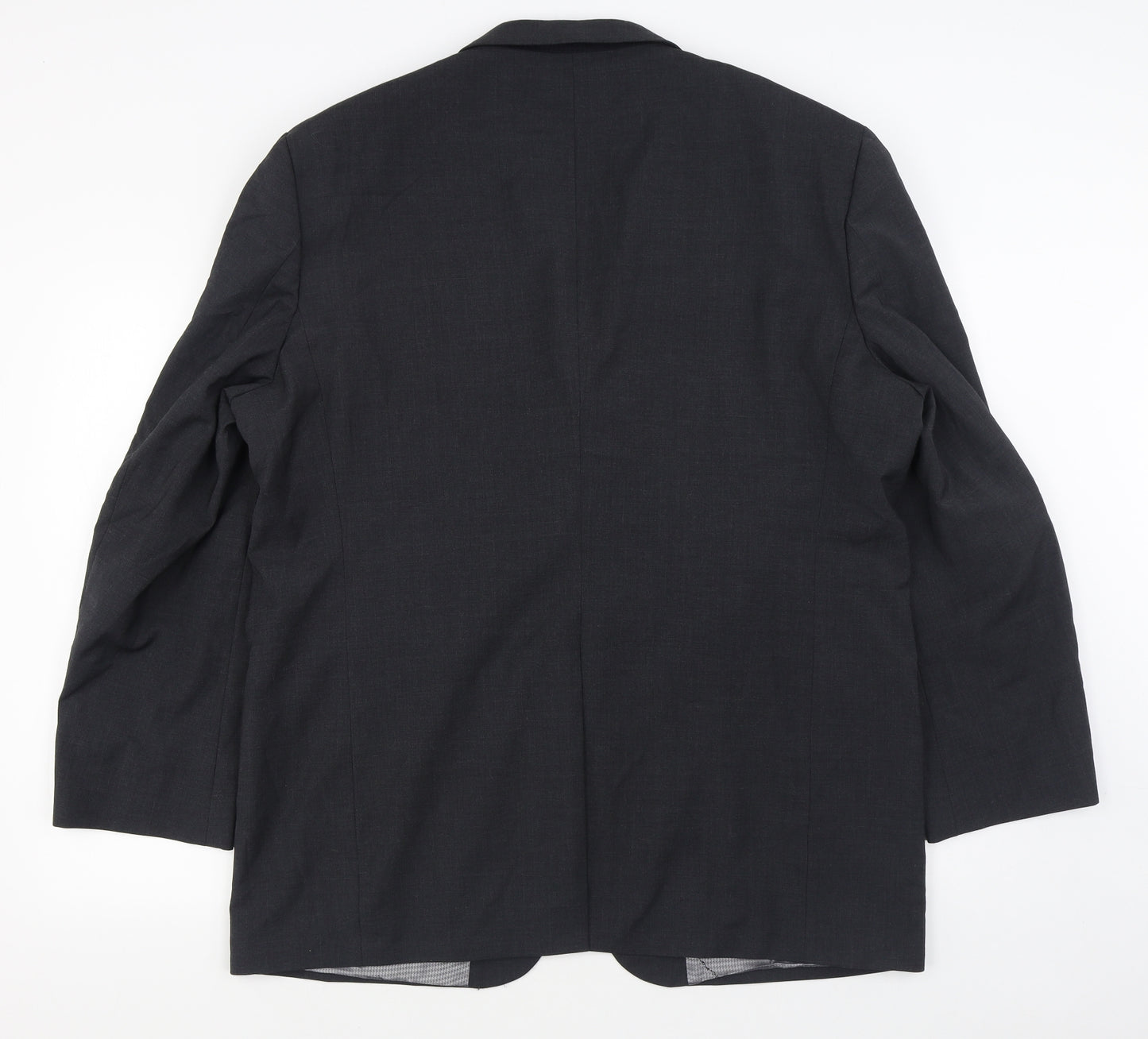 Ben Sherman Mens Grey  Wool Jacket Suit Jacket Size 44