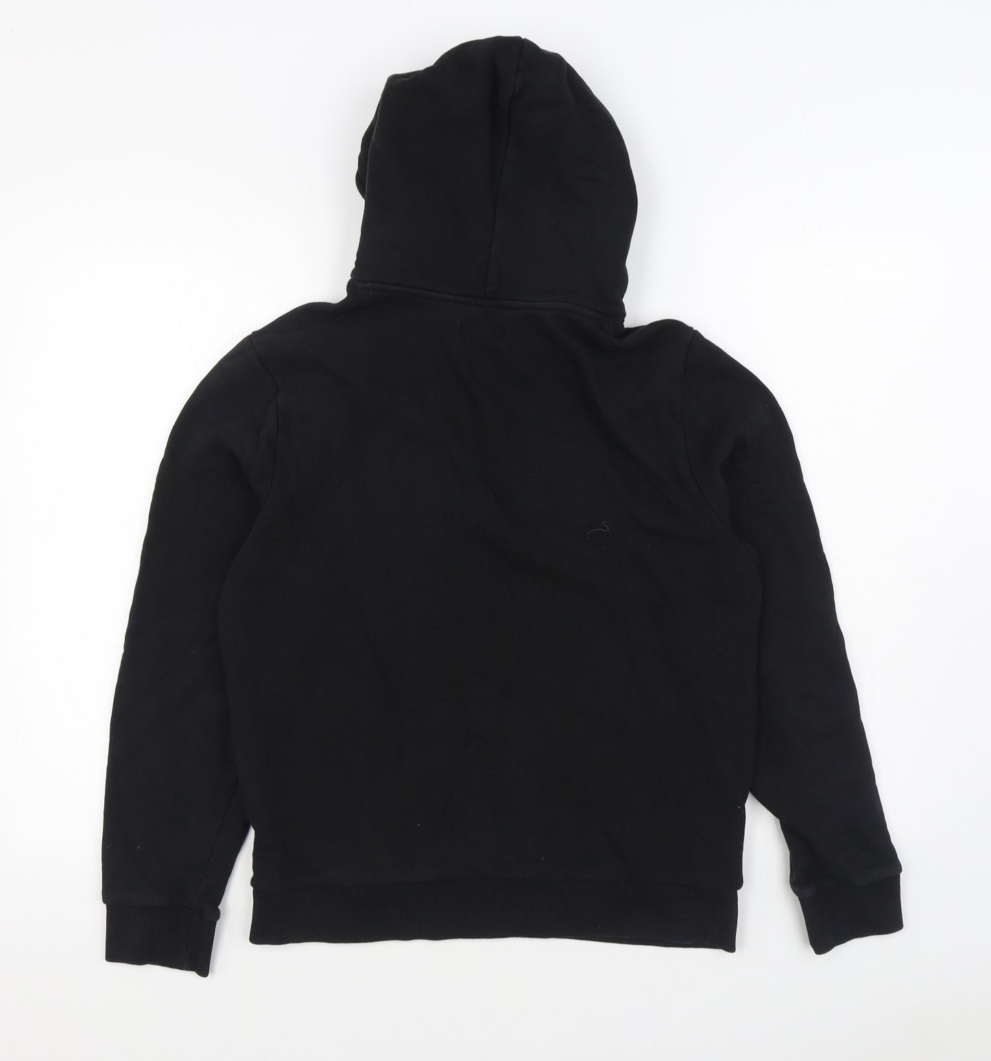 1971 Womens Black  Cotton Pullover Hoodie Size M  Pullover