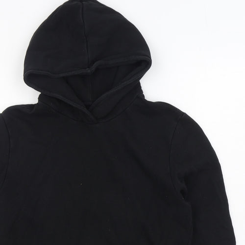 1971 Womens Black  Cotton Pullover Hoodie Size M  Pullover