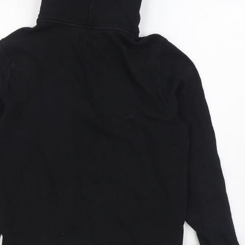 1971 Womens Black  Cotton Pullover Hoodie Size M  Pullover
