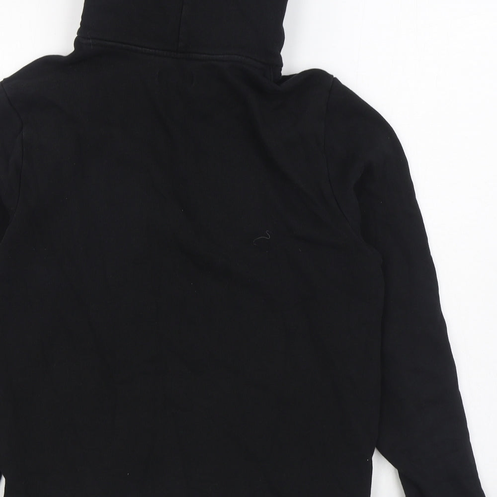 1971 Womens Black  Cotton Pullover Hoodie Size M  Pullover