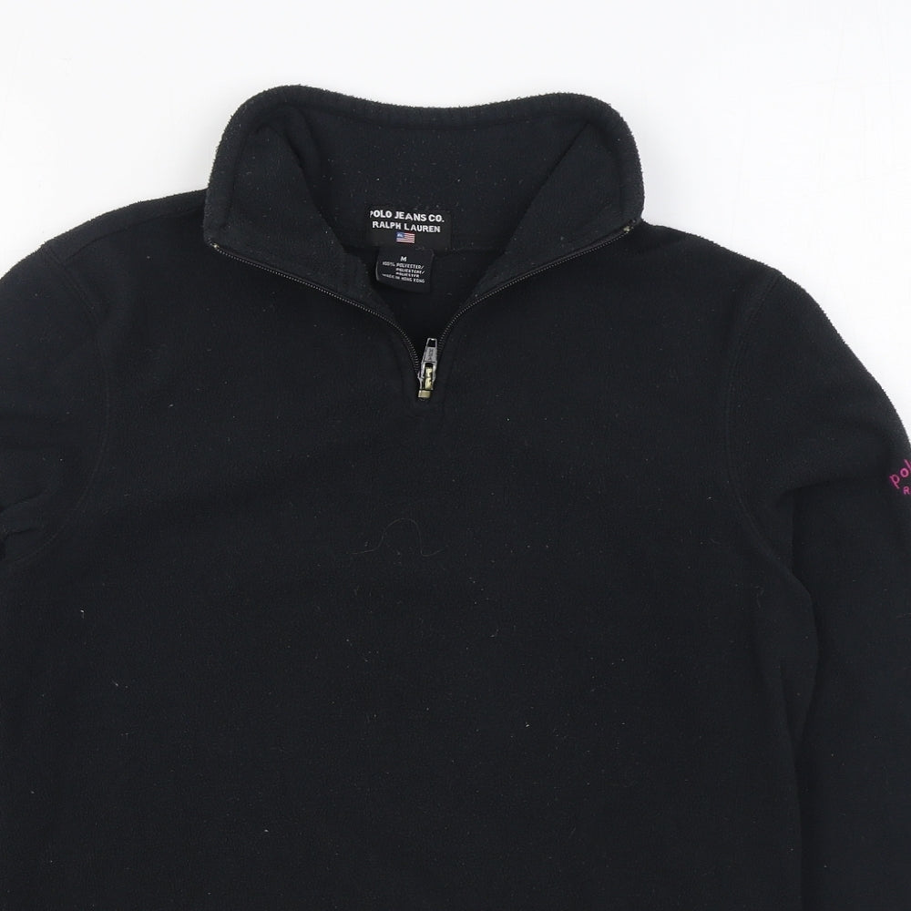 POLO Jeans company Mens Black   Jacket  Size M  Zip