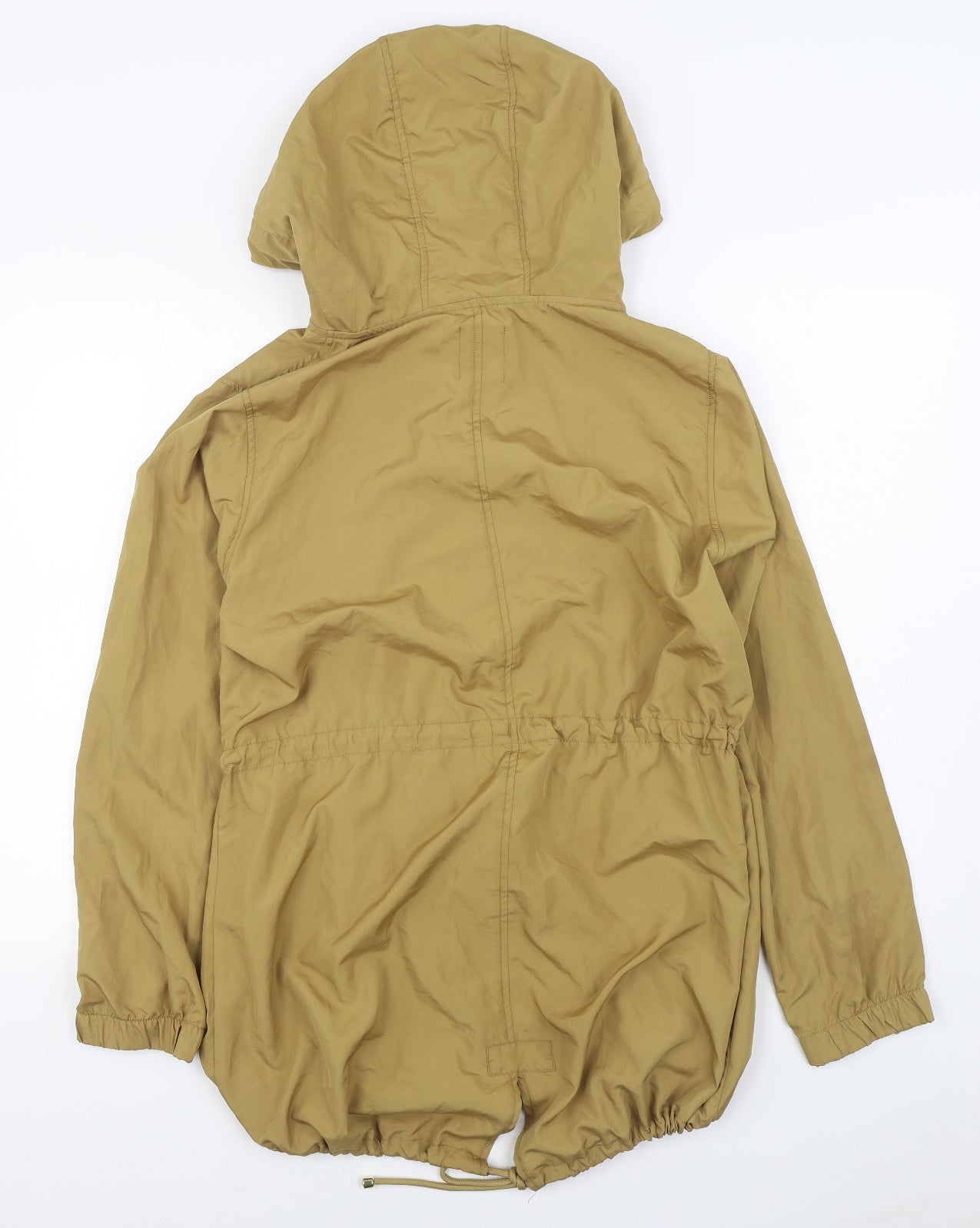 Primark Womens Brown   Rain Coat Coat Size S  Zip