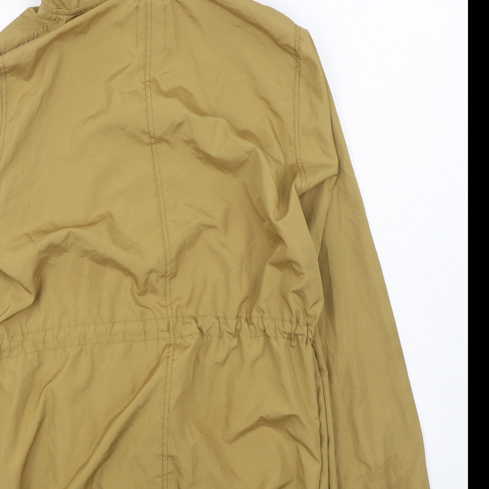 Primark Womens Brown   Rain Coat Coat Size S  Zip