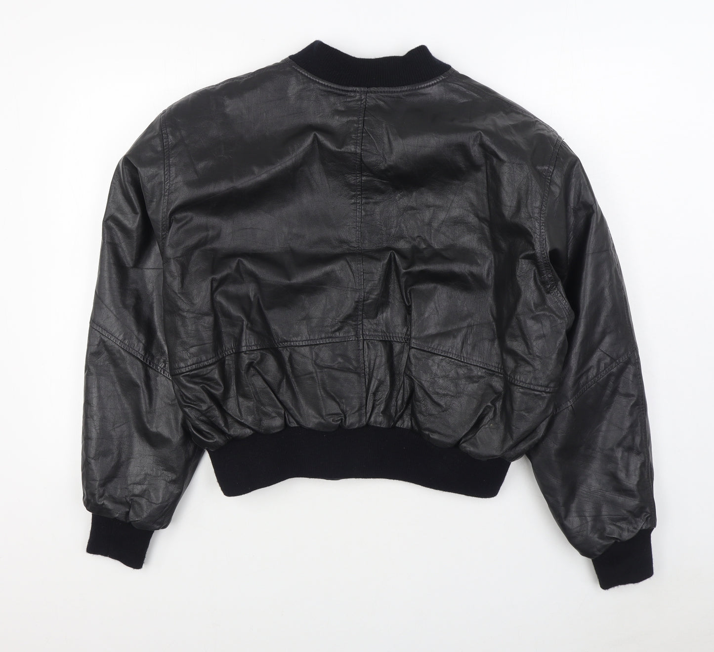 Preworn Mens Black   Bomber Jacket Jacket Size M  Zip