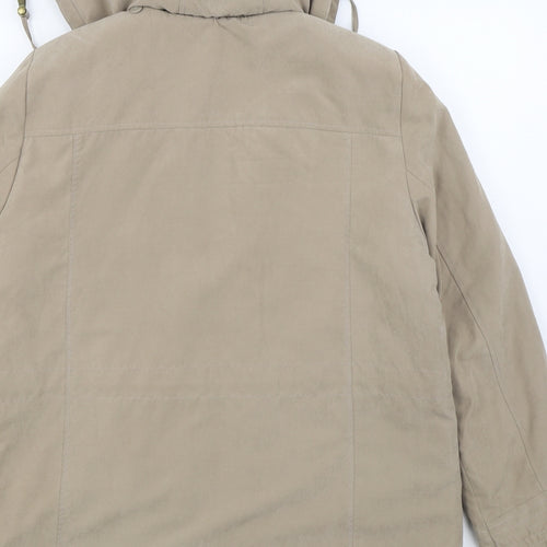 BM Womens Beige   Jacket  Size M  Zip