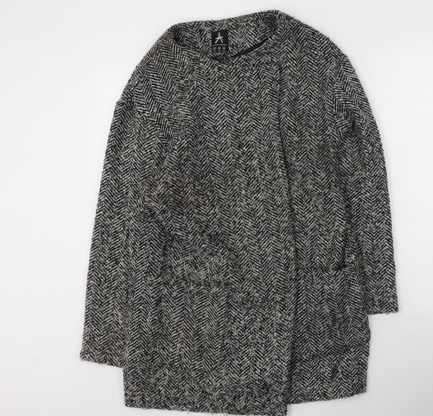 Primark  Womens Grey   Trench Coat Coat Size 16