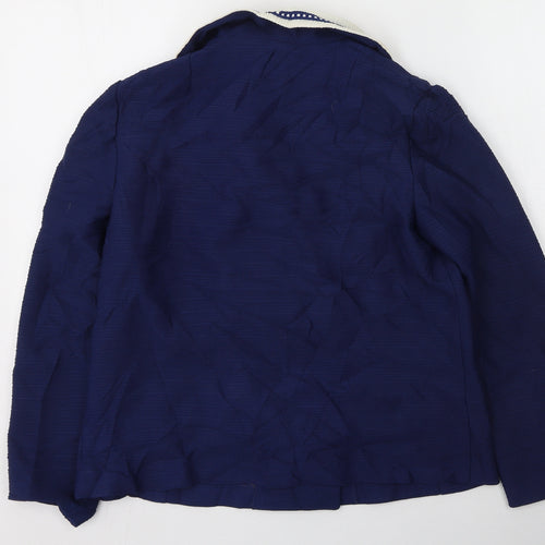 Michael Hobward Womens Blue   Jacket  Size 4