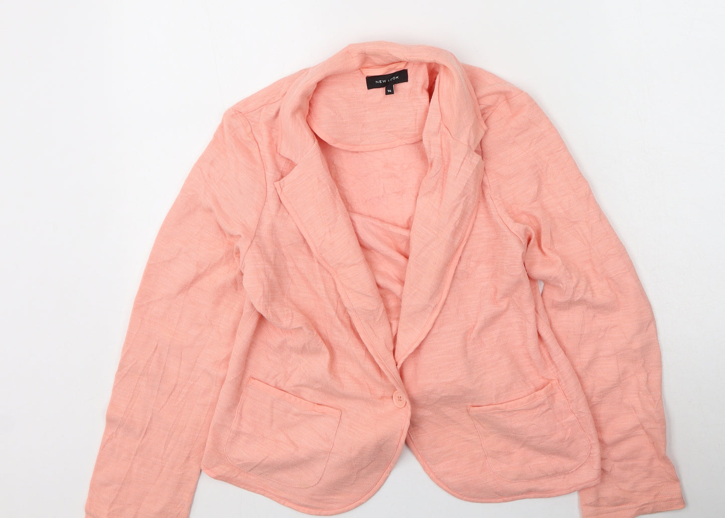 New Look Womens Pink   Gilet Jacket Size 14